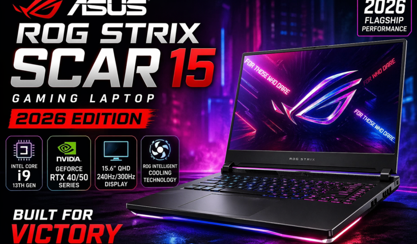 ASUS ROG Strix Scar 15 Gaming Laptop