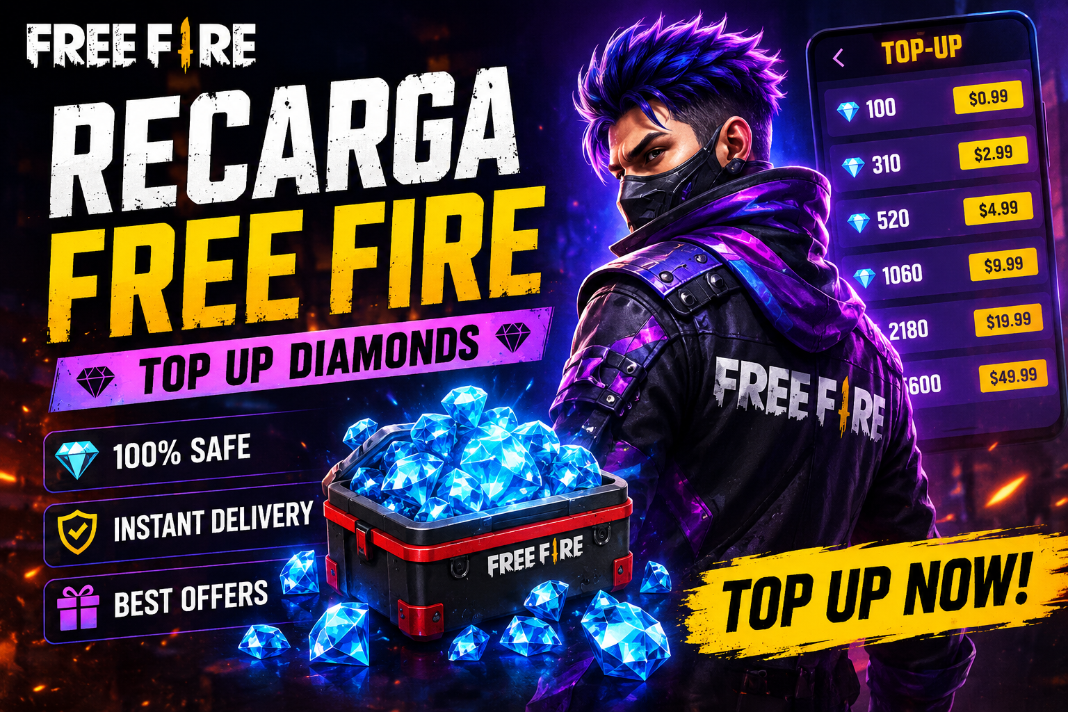 recarga free fire